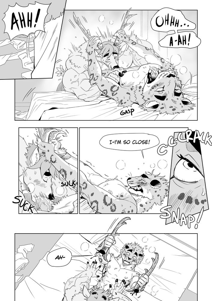 Deer x Snow leopard 