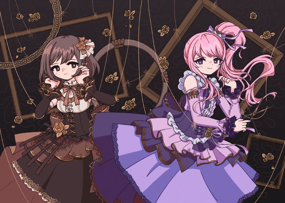 Ena and Mizuki from Project Sekai