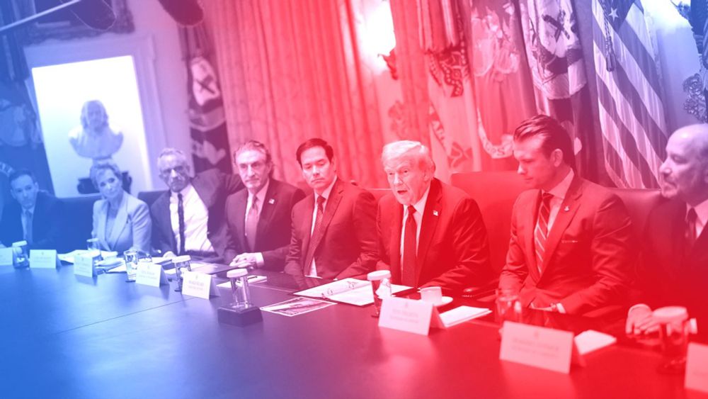 Notes from the longest, cringiest Trump Cabinet meeting yet.