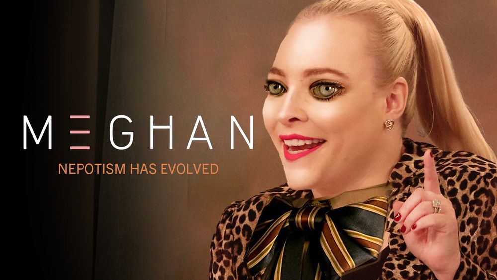 A robot named Meghan with no father recites a story about its father

"Nepotism has evolved"