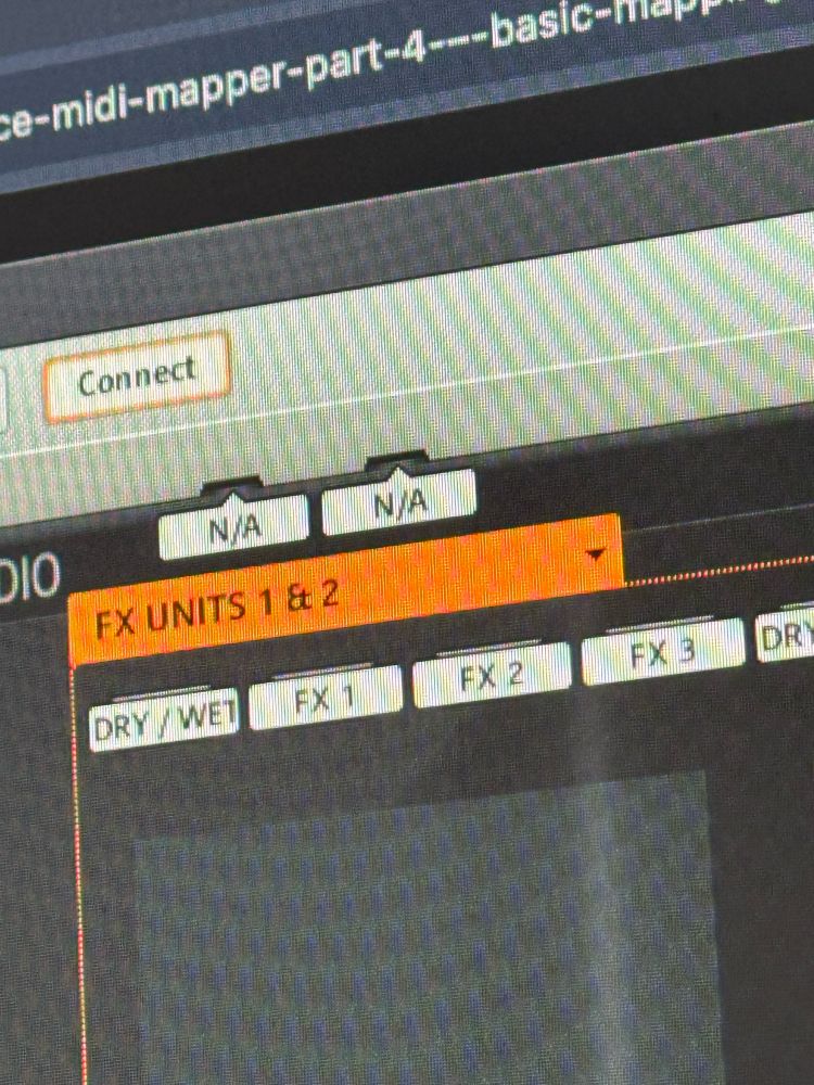 footswitch map on maschine studio