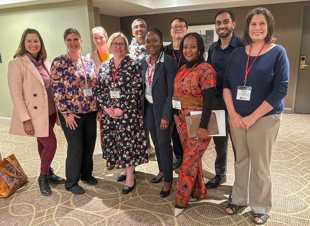Group photo of LSI staff at the CIES conference in Chicago 