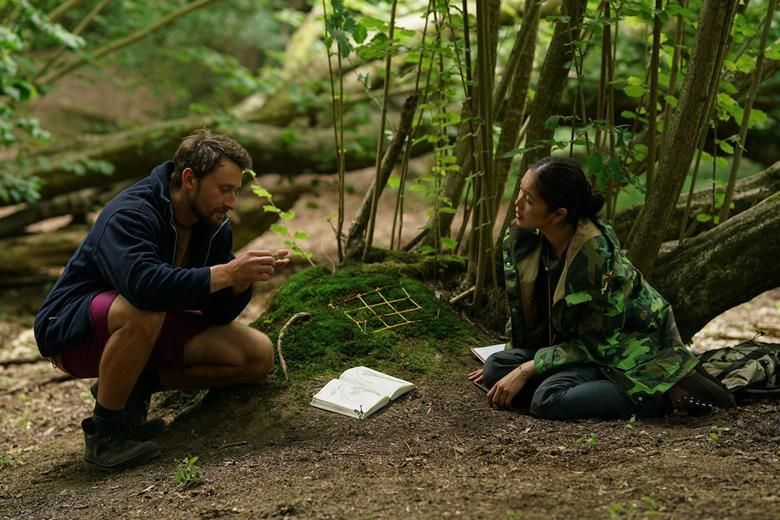 Photo still from the Belgian film 'Here.'