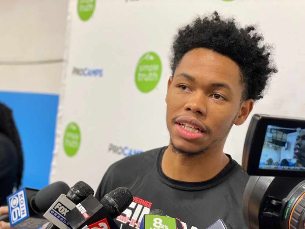 Anfernee Simons Staying Out of Damian Lillard Drama, Embracing Portland Community