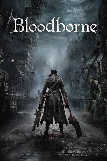 Arte principal do jogo Bloodborne.