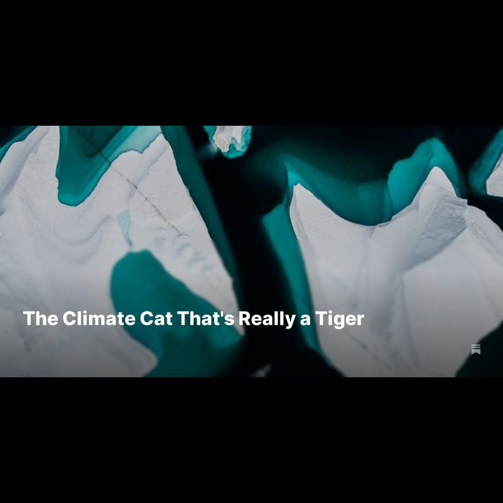 The Climate Cat That's Really a Tiger