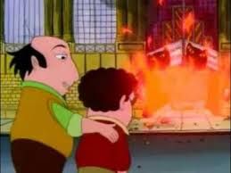 An image from the show "The Critic" that usually has an accompanying quote "And nothing of value was lost".