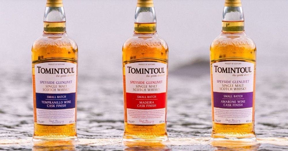 TOMINTOUL LAUNCHES THREE NEW CASK FINISH COLLECTION RELEASES