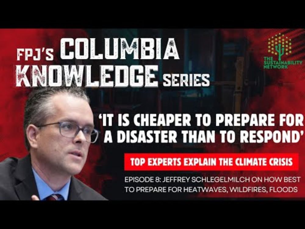 Why Disasters Hit Unequally | Jeffrey Schlegelmilch on Climate, Inequality & Preparedness