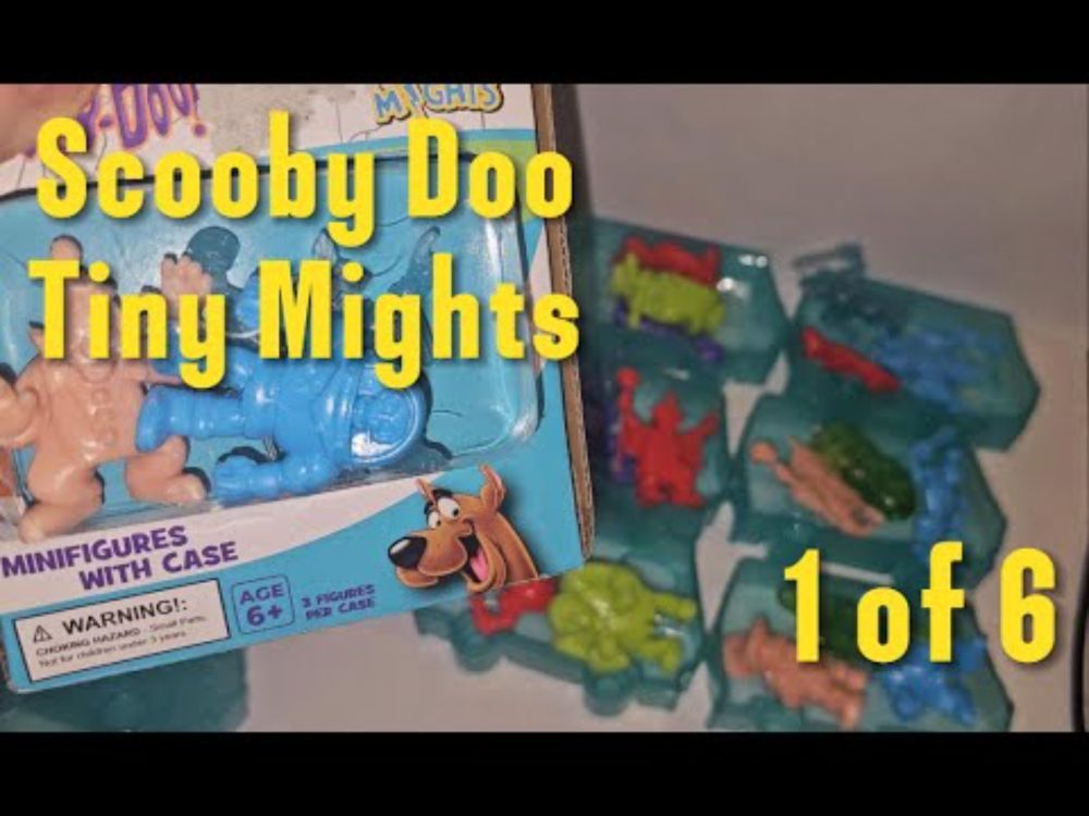 Scooby Doo Tiny Mights 1 of 6 #Unboxing #Opening #toys