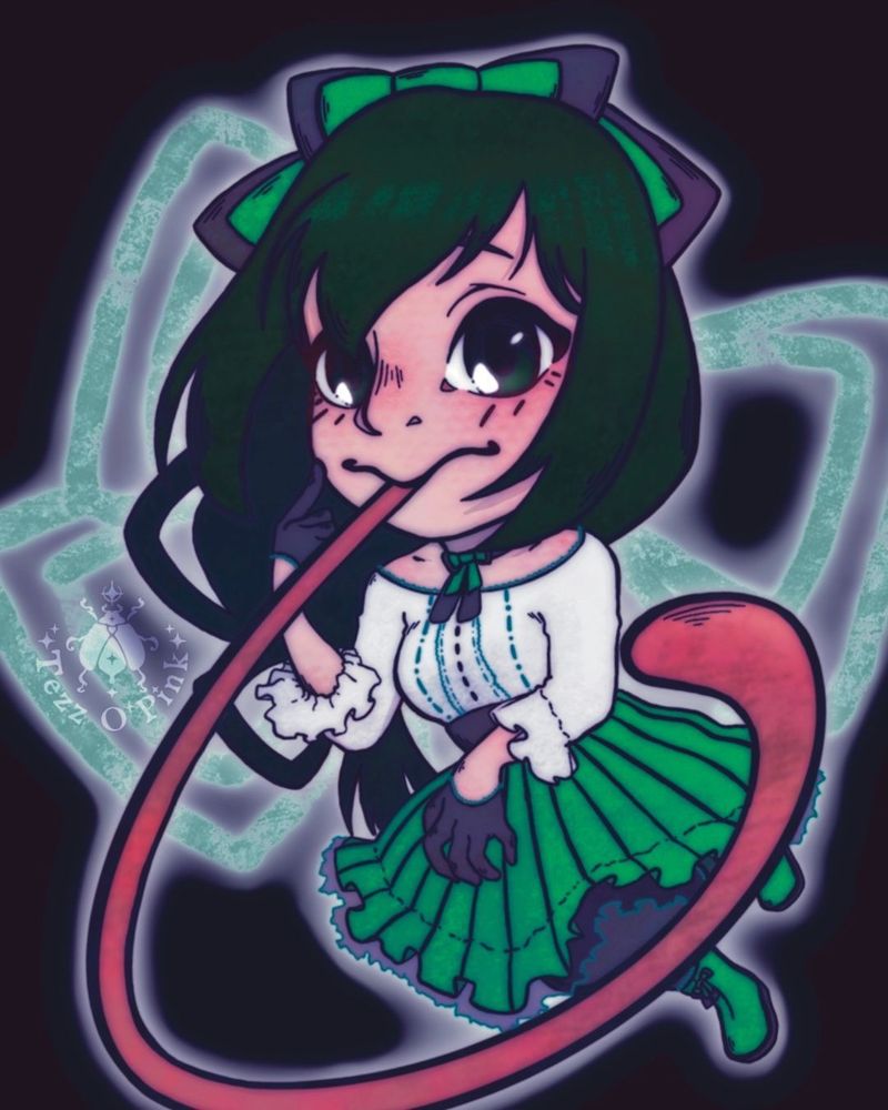 Froppy from Boku no hero academia