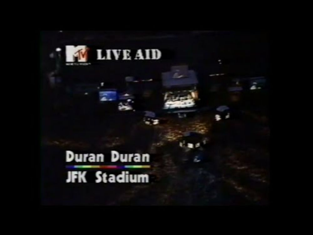 Duran Duran - A View To A Kill (MTV - Live Aid 7/13/1985)