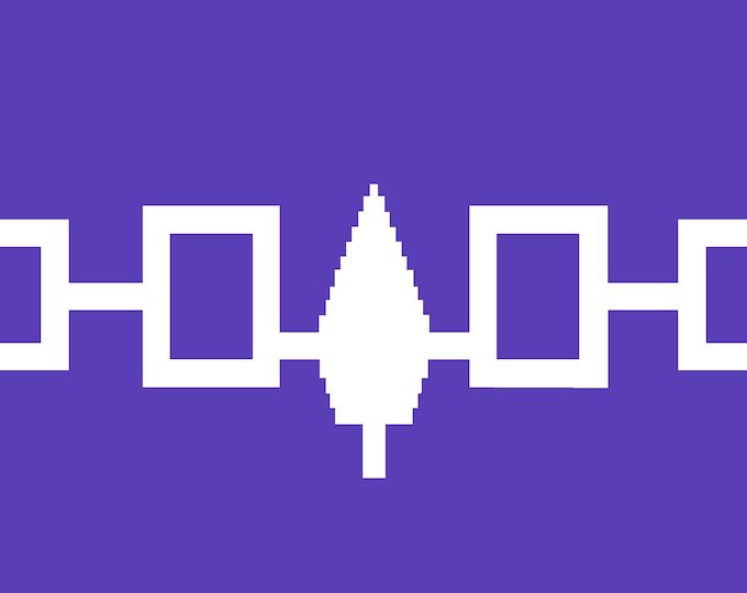 The flag of the Haudenosaunee
