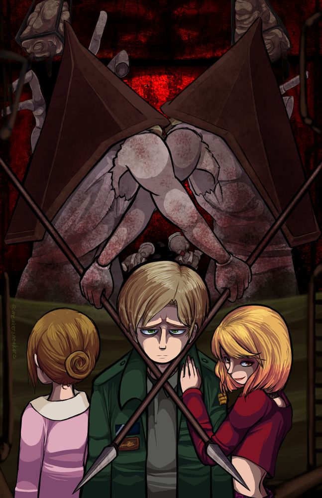 Fanart of Silent Hill 2.