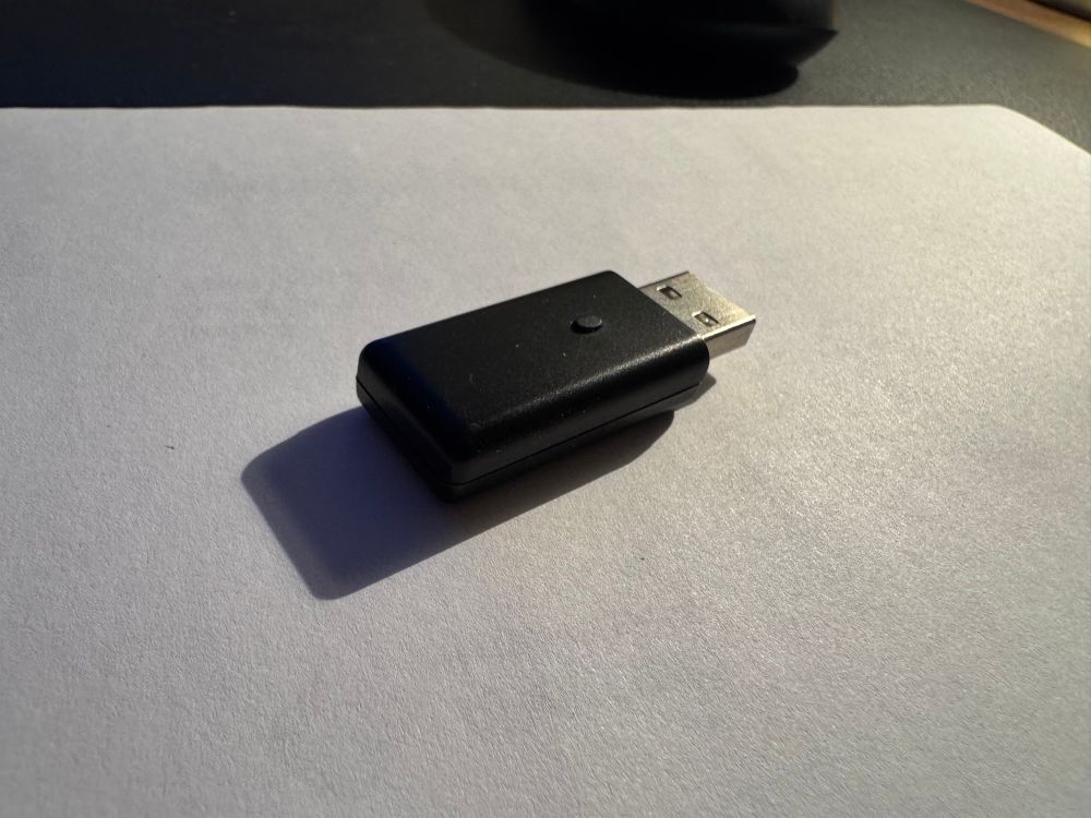 Receiver button side 