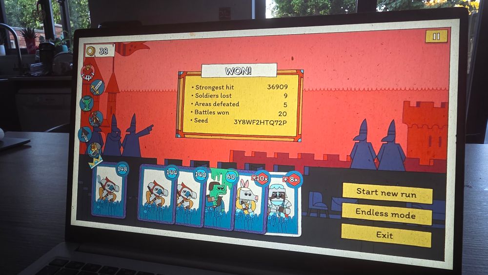 Me having just beaten Hardship 4 in The Royal Writ, out on August 7th 2025.