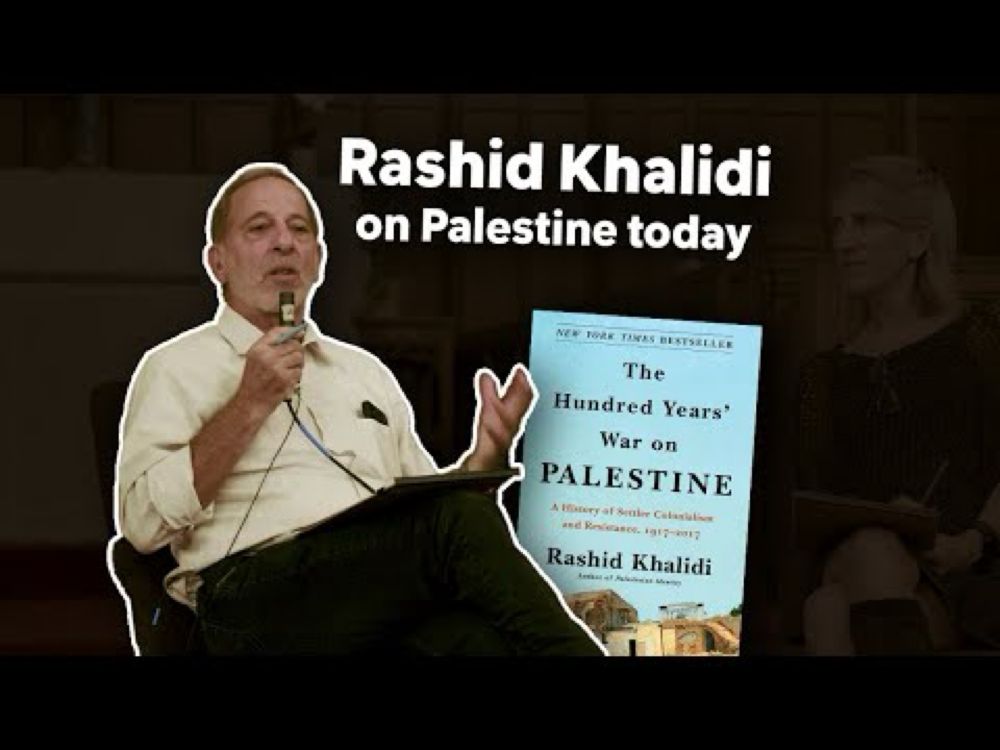 A Conversation with Rashid Khalidi