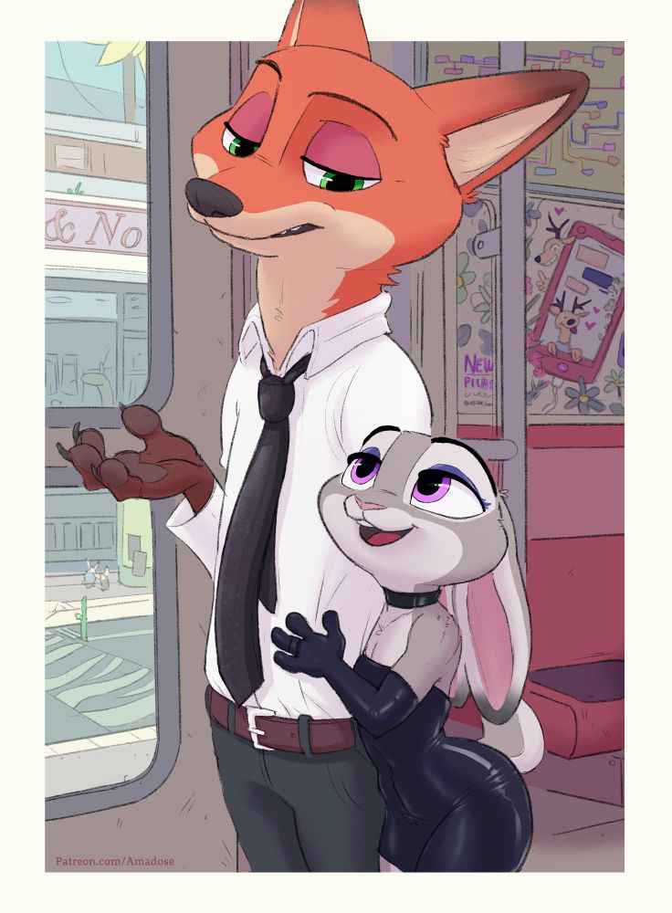 Judy and Nick head out on a date.