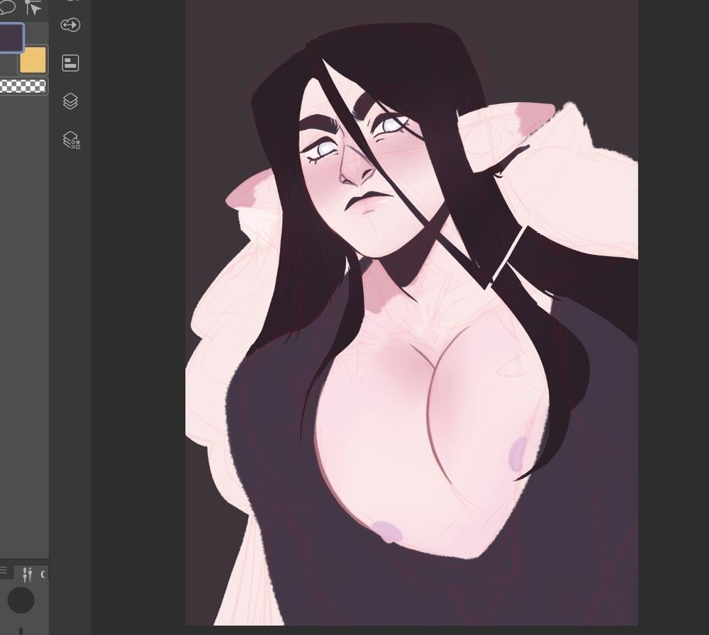 Art em progresso de mobei-jun da novel svsss.