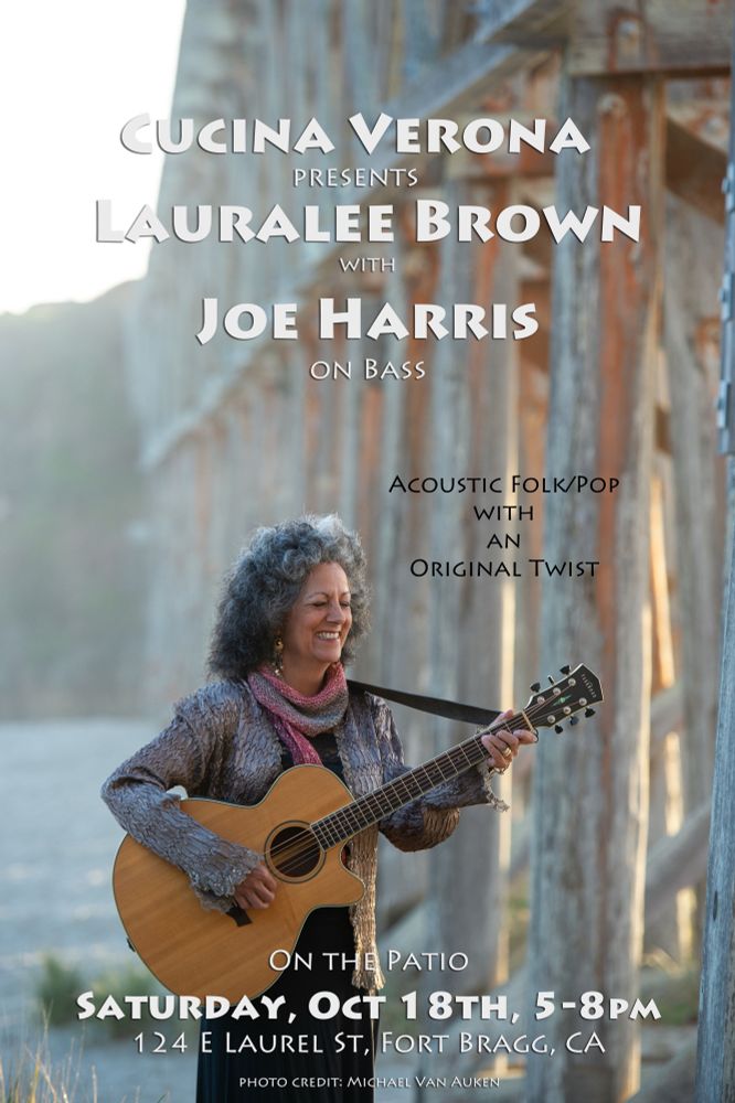 Lauralee Brown:
Acoustic Folk-Pop
with an original twist…
🍁🌩️⚡️😎😘😅🍁

