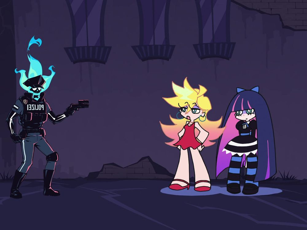 original photo from Panty & Stocking Season 2 episode, "Break the Internet"