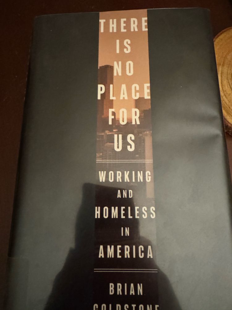 The cover for the book There Is No Place For Us by Brian Goldstone