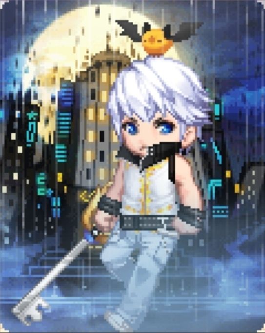 Gaia avatar of Riku from Kingdom Hearts Dream Drop Distance 