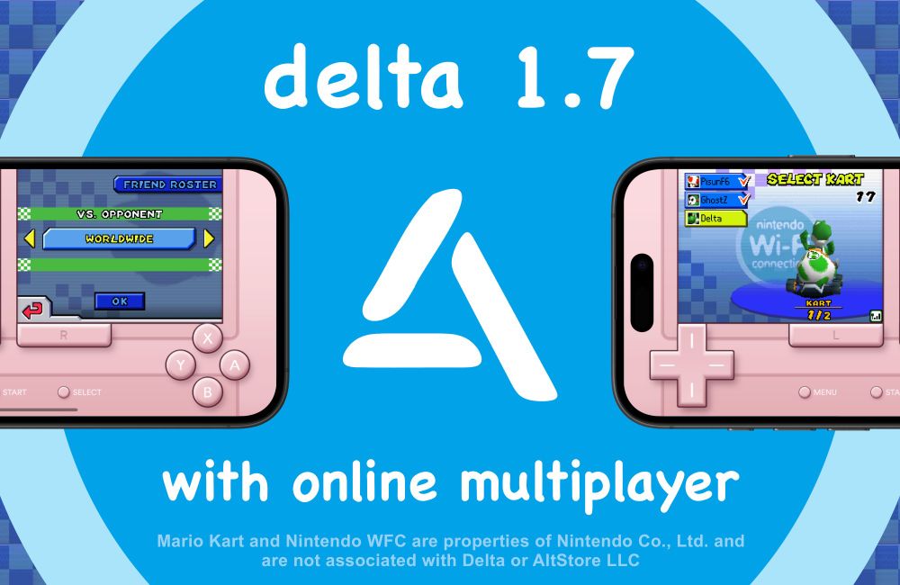 Delta 1.7 Promo Image: “Delta 1.7 with Online Multiplayer”