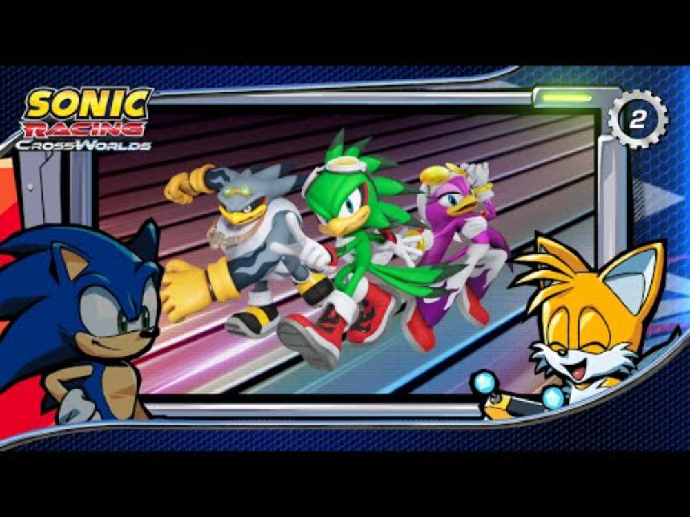 Sonic Racing: CrossWorlds - Crosstalk #2 | Jet, Wave, & Storm