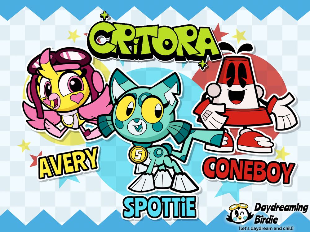Promotional artwork of CRiTORA originally made in 2023. It has been updated with the current logo and the artist's current watermark.