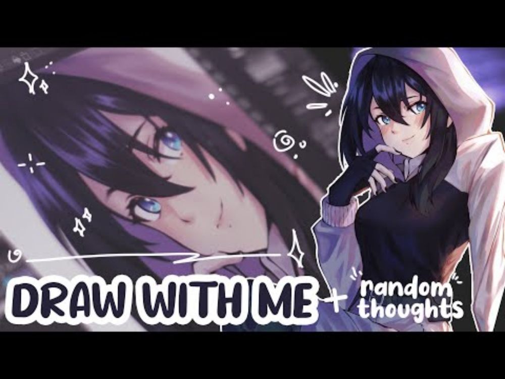 Draw with me + random thoughts #1 || YCH commission!