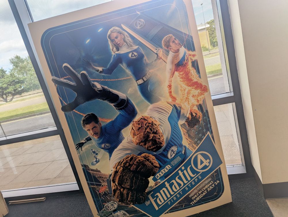 Film poster for The Fantastic 4 First Steps