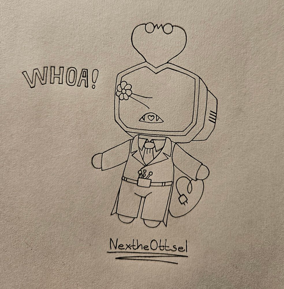 Honestly, though, I love this guy. Tenna has definitely become one of my favorites from the game. Heck, I even have an idea for a Deltarune au for my ocs thanks to him now! It's still a work in progress, though, so I can't share much about it at the moment. Just that I kinda drew this as his reaction to something one of them did.