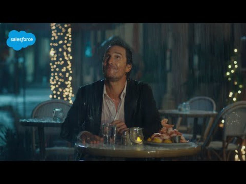“Dining Alfiasco” :30 | What AI Was Meant to Be with Matthew McConaughey | Salesforce