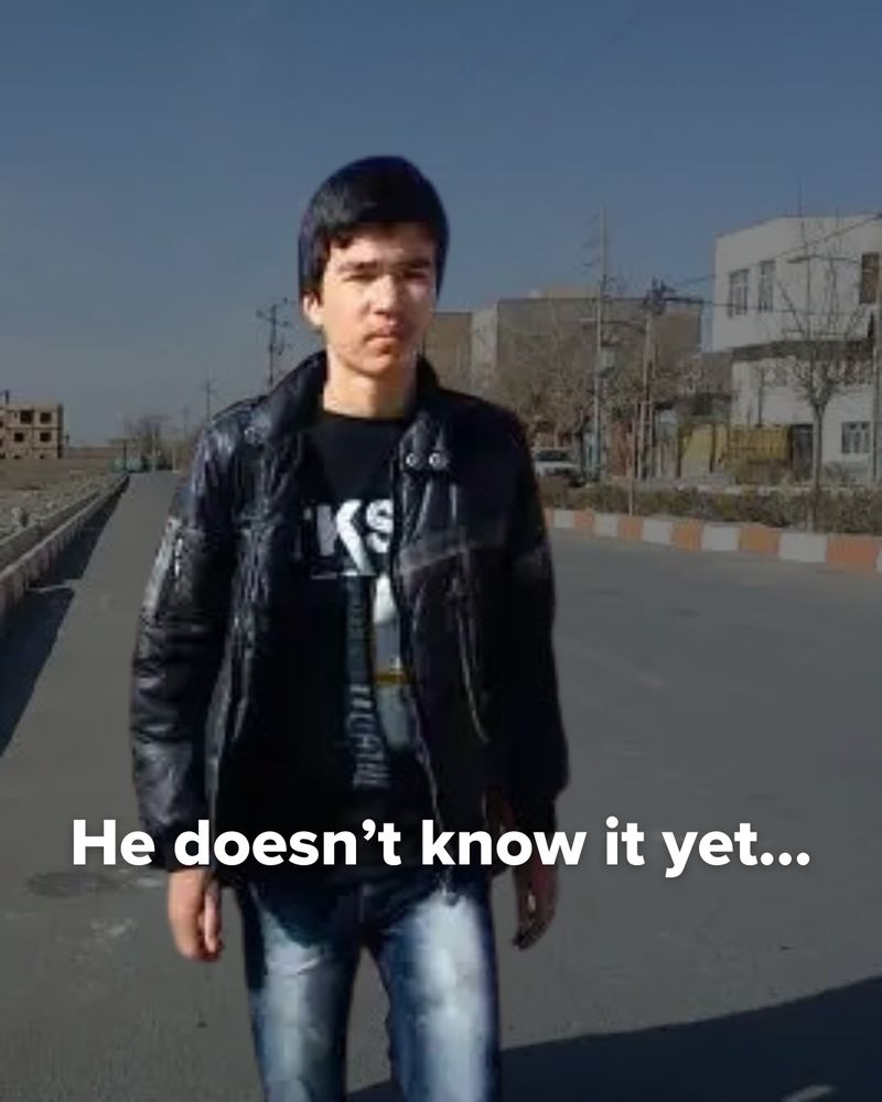 He doesn’t know it yet…