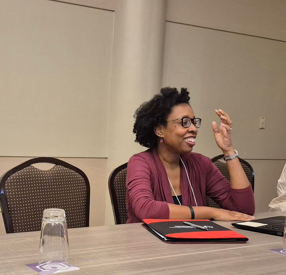 Presenting at #AESA24 roundtable session.