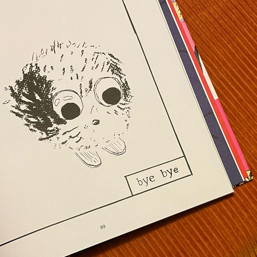 Ist das ein gezeichnetes Wuppie für den Song ‚Bye, bye‘, Jul Gordon?