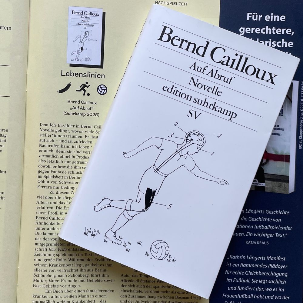 Der edition Suhrkamp-Band auf der Besprechung im Ballesterer.