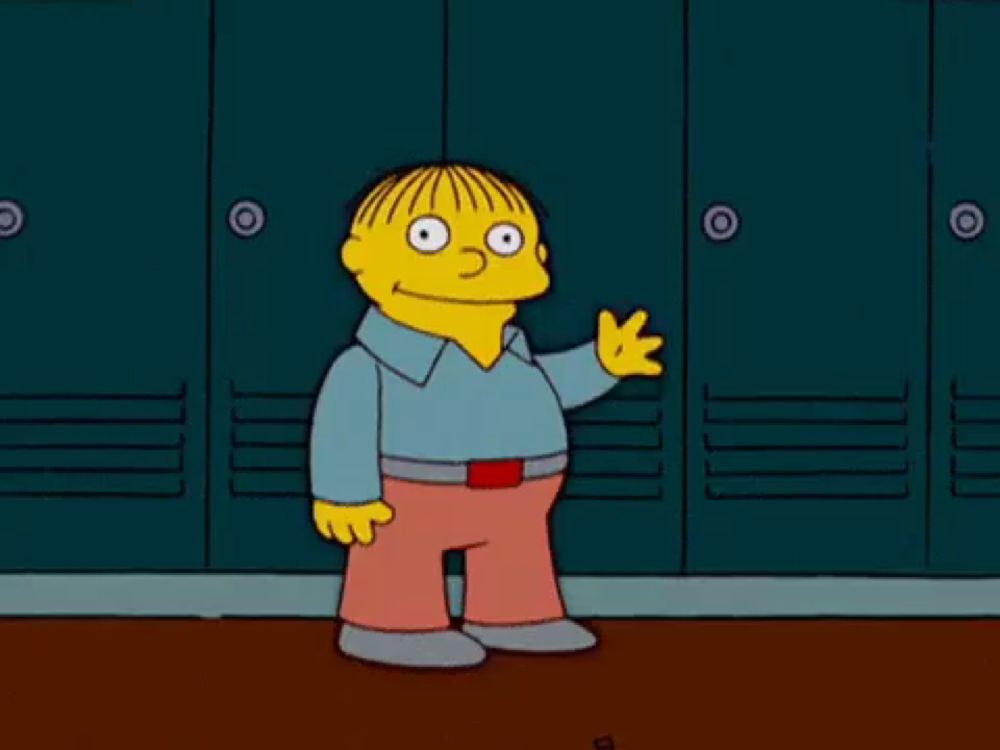 Ralph Wiggum Simpsons GIF