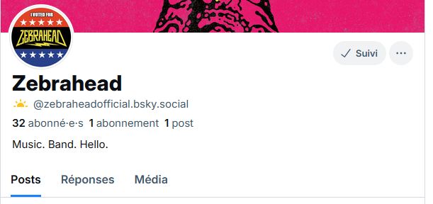 official zebrahead account on bluesky, you can check the replies of their BlueBird account and find a reply saying it's official