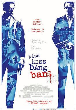 Movie poster for Kiss Kiss Bang Bang