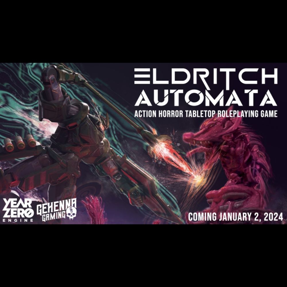 Coming soon: Eldritch Automata | Tabletop Roleplaying Game