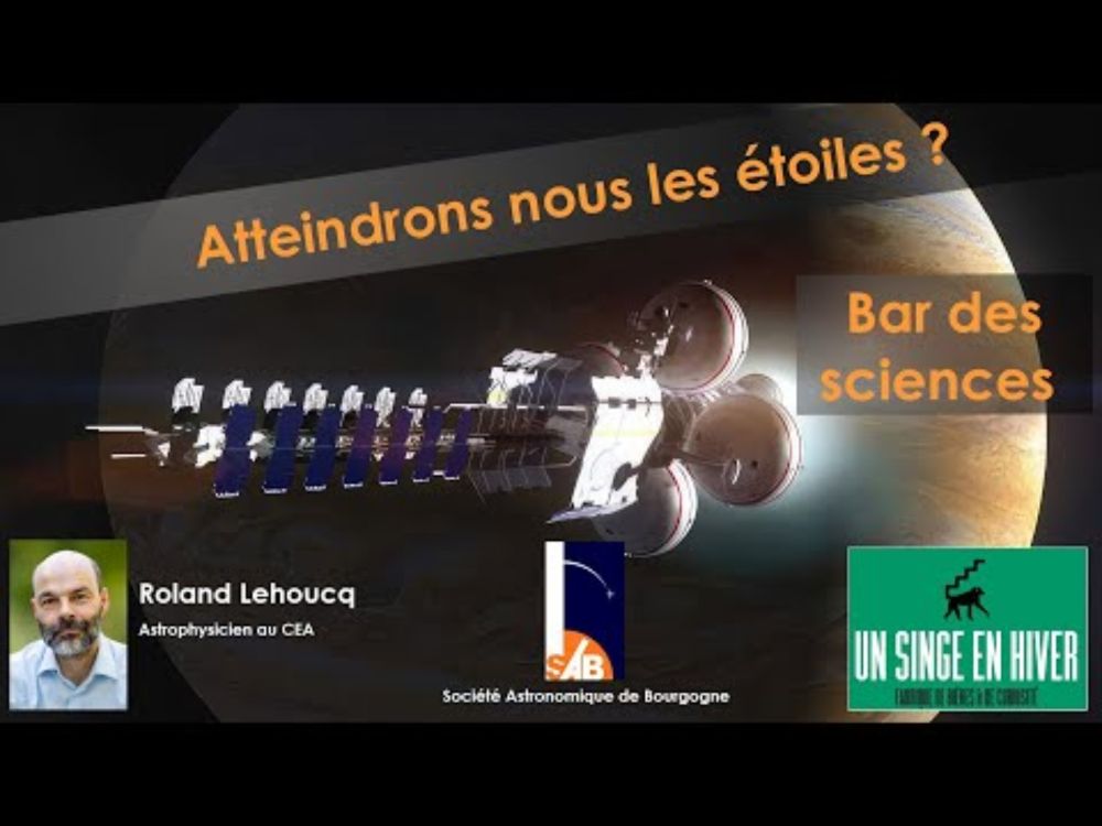 07/01/25 Bar des Sciences "Le voyage dans l'espace"