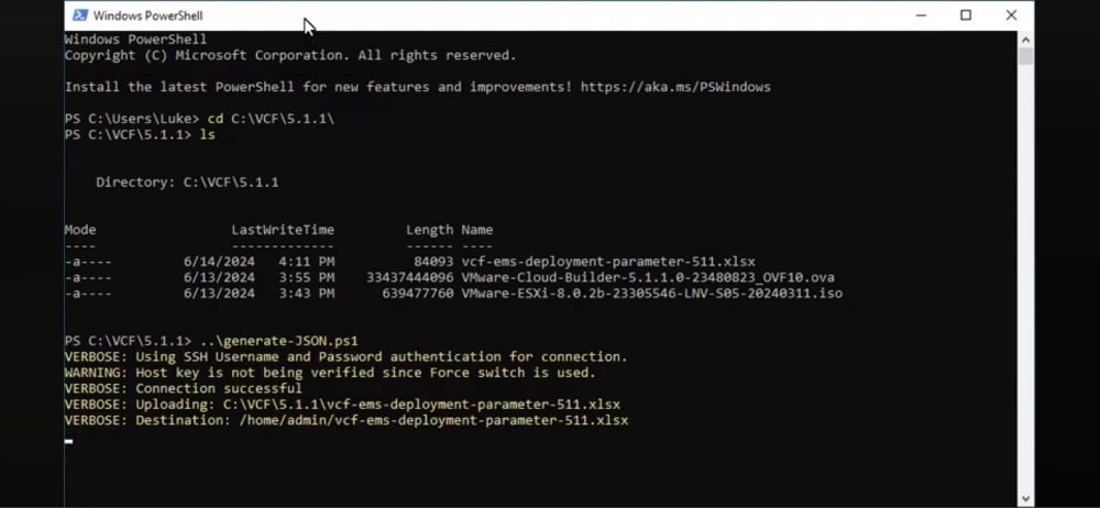 generate-JSON in action.