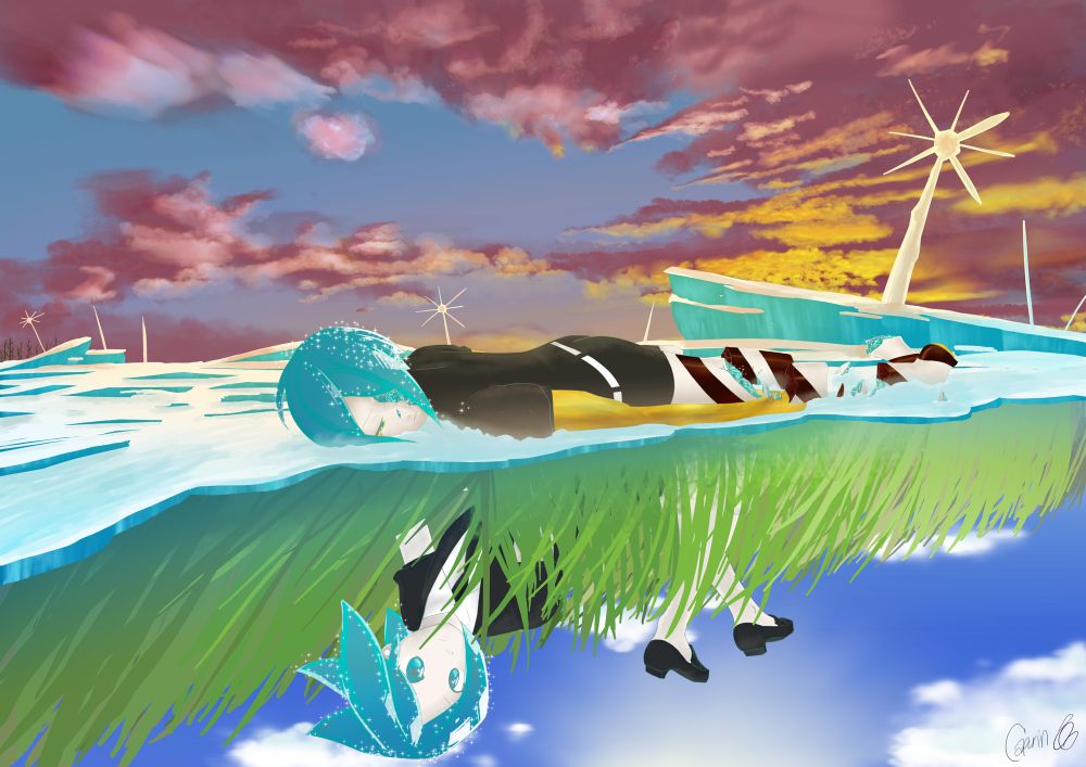 houseki no kuni phosphophyllite looking at their past