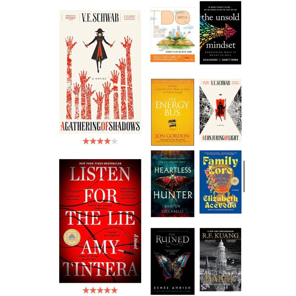 A collage of book covers