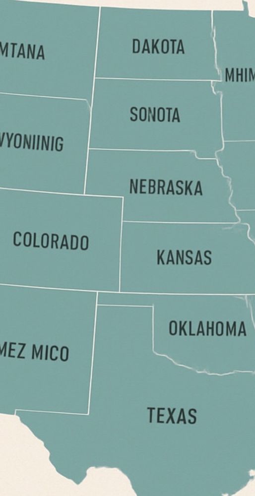 Plain states and the west seem mostly ok, except MEZ MICO and WYONIINIG which are kind of close 