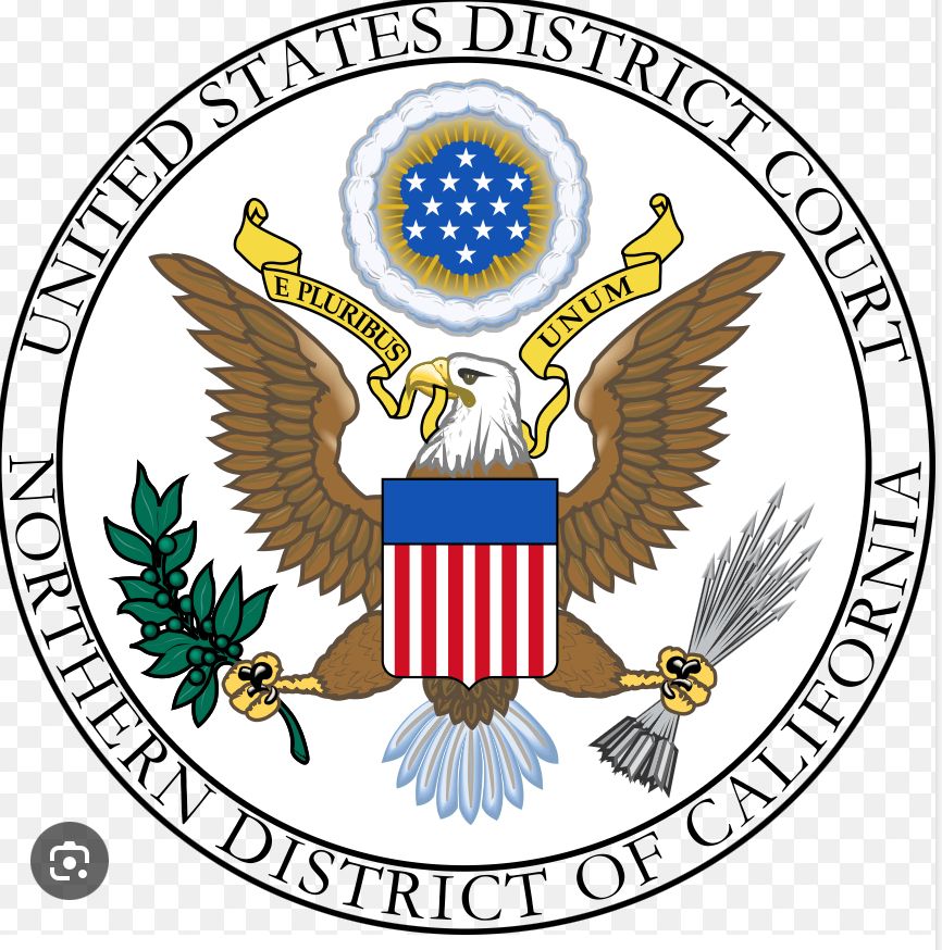 Northern district of California seal w/ eagle 
