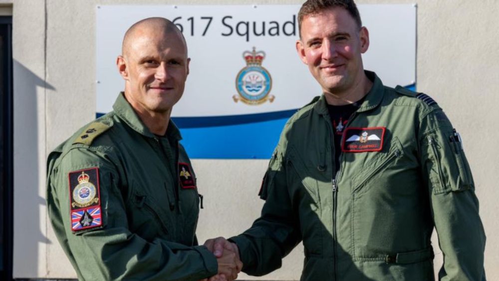 History made as Royal Marine takes command of fast jet squadron for first time