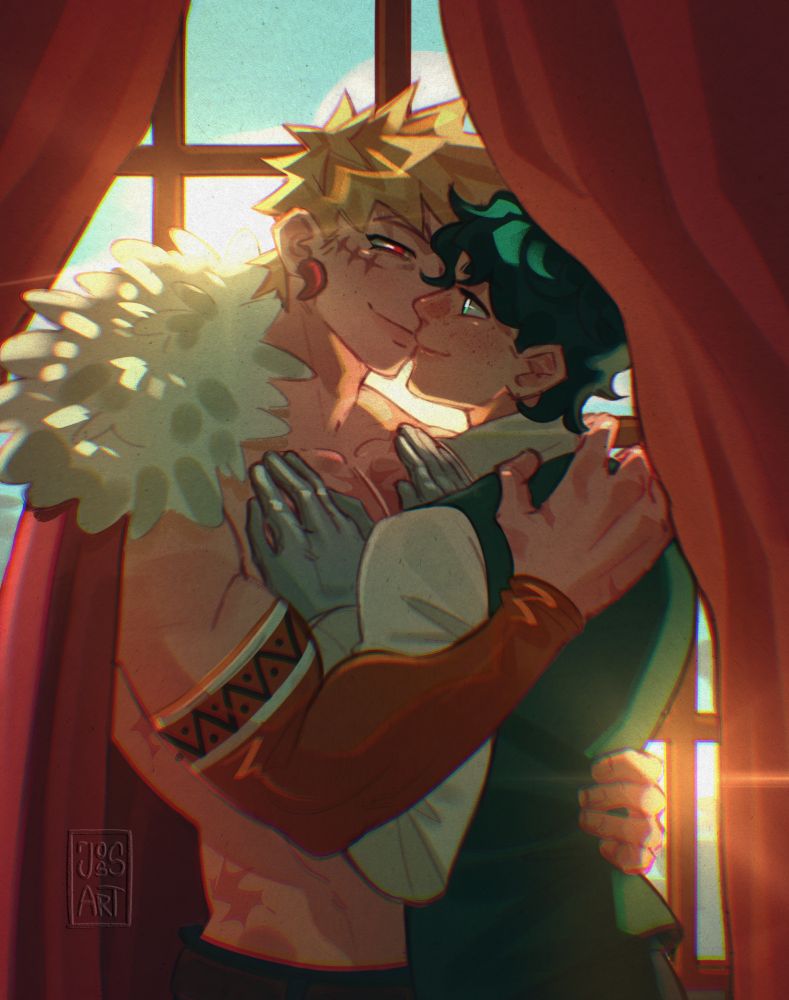 Fantasy Katsuki and Izuku